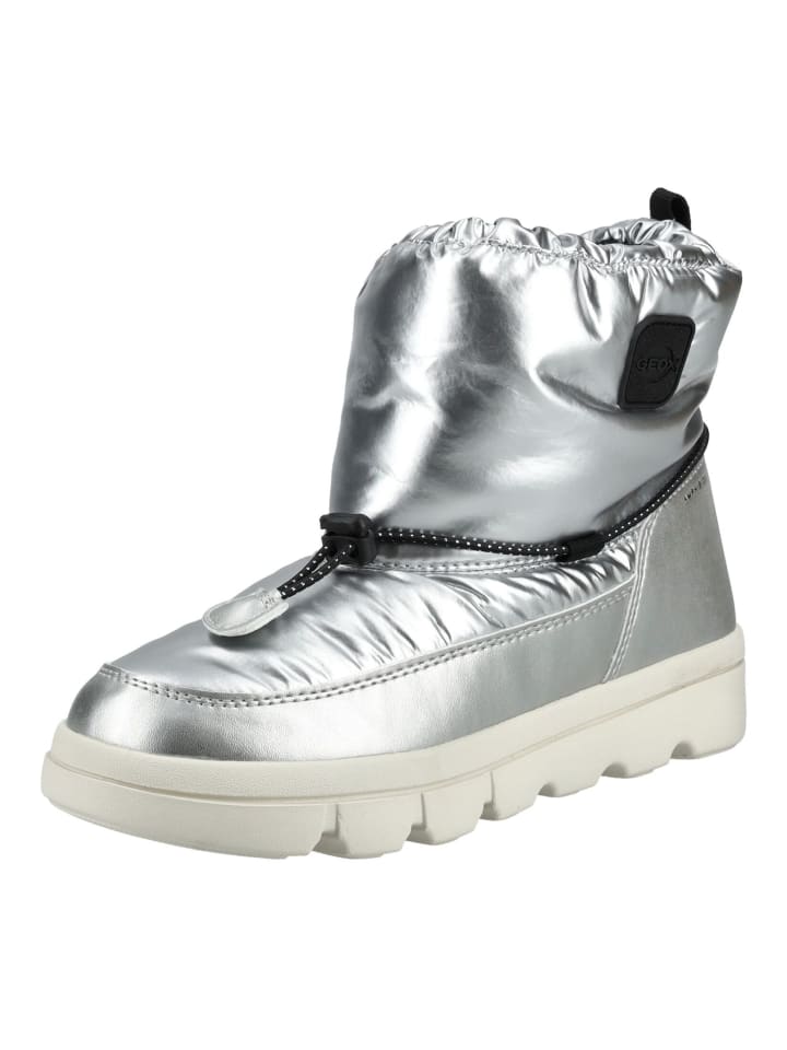Высокие ботинки до щиколотки Geox Stiefelette, цвет Silber/Schwarz
Высокие ботинки до щиколотки Geox Stiefelette, цвет Silber/Schwarz