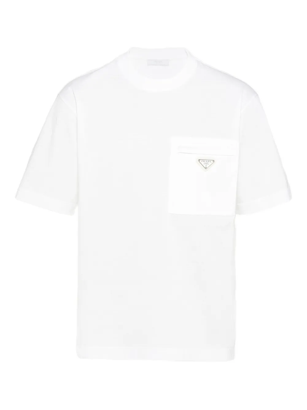 Футболка Re-Nylon с логотипом Triangle Prada, белый
Футболка Re-Nylon с логотипом Triangle Prada, белый