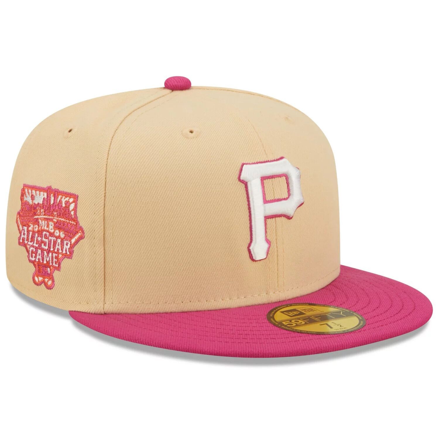 Мужская облегающая шляпа New Era оранжевого/розового цвета Pittsburgh Pirates 2006 MLB All-Star Game Mango Passion 59FIFTY
Мужская облегающая шляпа New Era оранжевого/розового цвета Pittsburgh Pirates 2006 MLB All-Star Game Mango Passion 59FIFTY