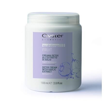 Детокс-маска Oyster Sublime Fruit с экстрактом чеснока 1 литр Oyster Cosmetics 
Детокс-маска Oyster Sublime Fruit с экстрактом чеснока 1 литр Oyster Cosmetics
