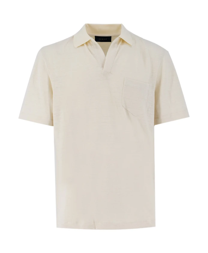 Классическая льняная рубашка поло Sease, белый
Классическая льняная рубашка поло Sease, белый
