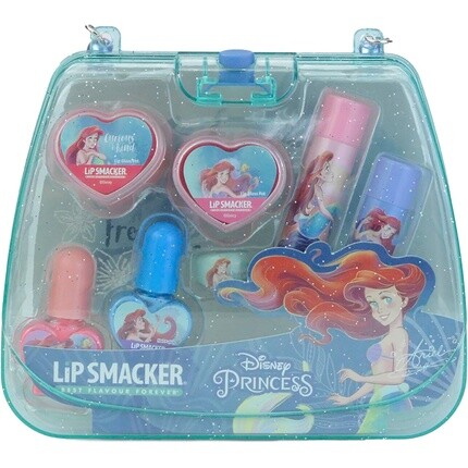 Мини-сумка-тоут Lip Smacker Princess Ariel, универсальный безопасный в использовании подарочный набор для макияжа для детей 
Мини-сумка-тоут Lip Smacker Princess Ariel, универсальный безопасный в использовании подарочный набор для макияжа для детей