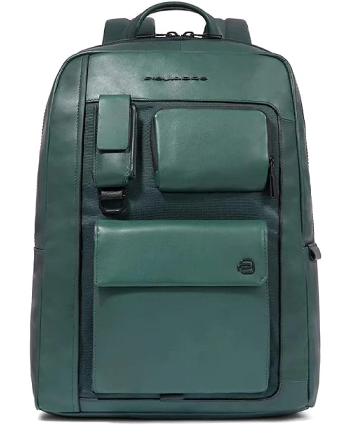 Зеленый рюкзак с отделениями для ноутбука и планшета. Piquadro, зеленый
Зеленый рюкзак с отделениями для ноутбука и планшета. Piquadro, зеленый