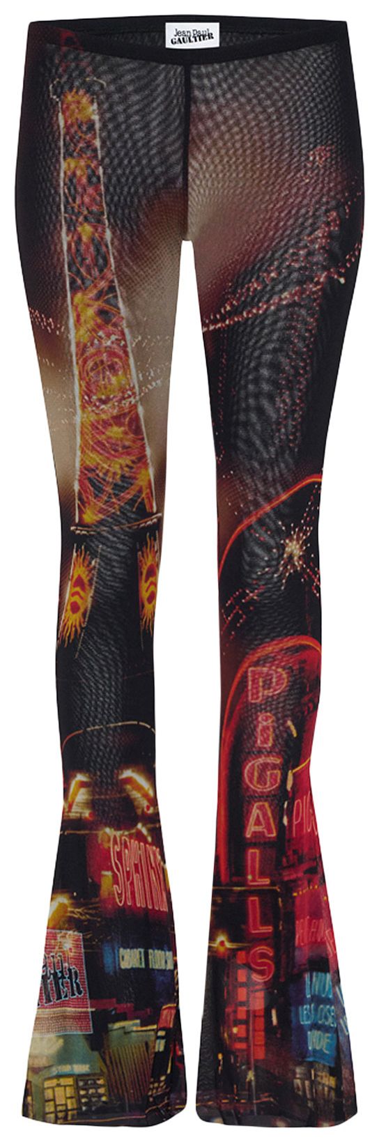Джинсы Jean Paul Gaultier Pigalle Mesh Flare Trouser 'Black/Red/Orange/Blue', черный
Джинсы Jean Paul Gaultier Pigalle Mesh Flare Trouser 'Black/Red/Orange/Blue', черный