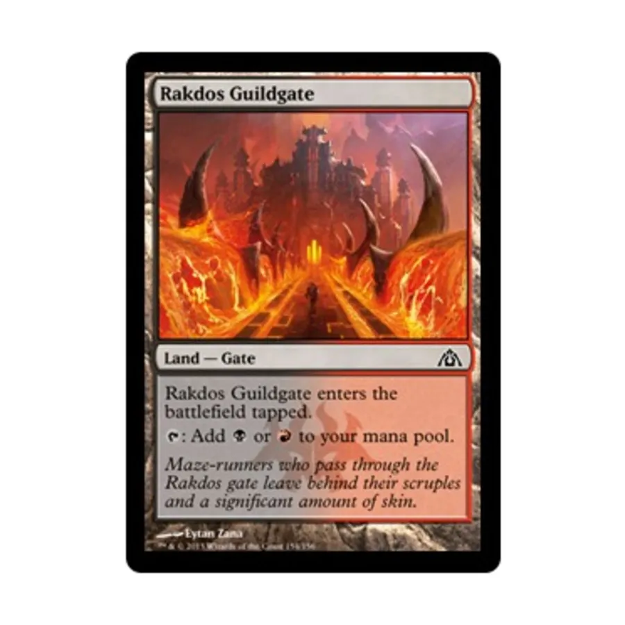 CCG Ворота гильдии Ракдос (C) (фольга), MTG - Dragon's Maze
CCG Ворота гильдии Ракдос (C) (фольга), MTG - Dragon's Maze