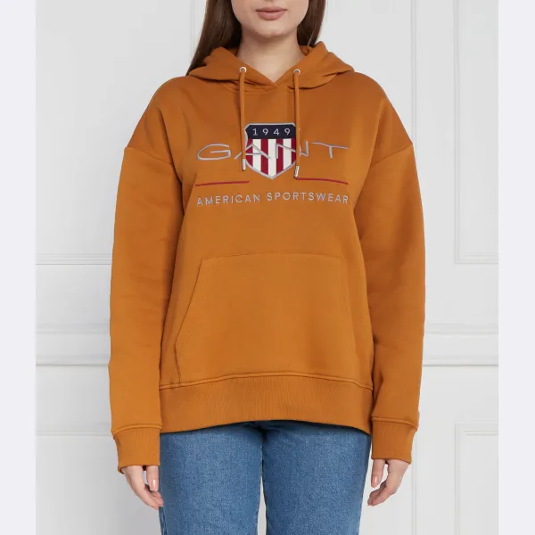 Толстовка обычного кроя Gant, коричневый
Толстовка обычного кроя Gant, коричневый