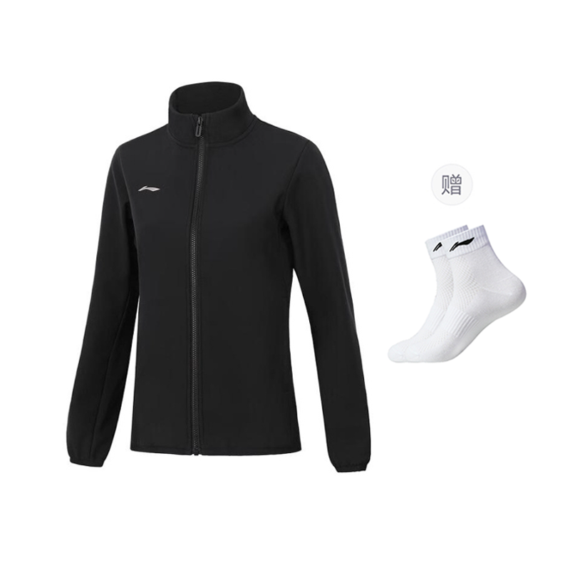 LINING Фитнес куртка женская черная
LINING Фитнес куртка женская черная