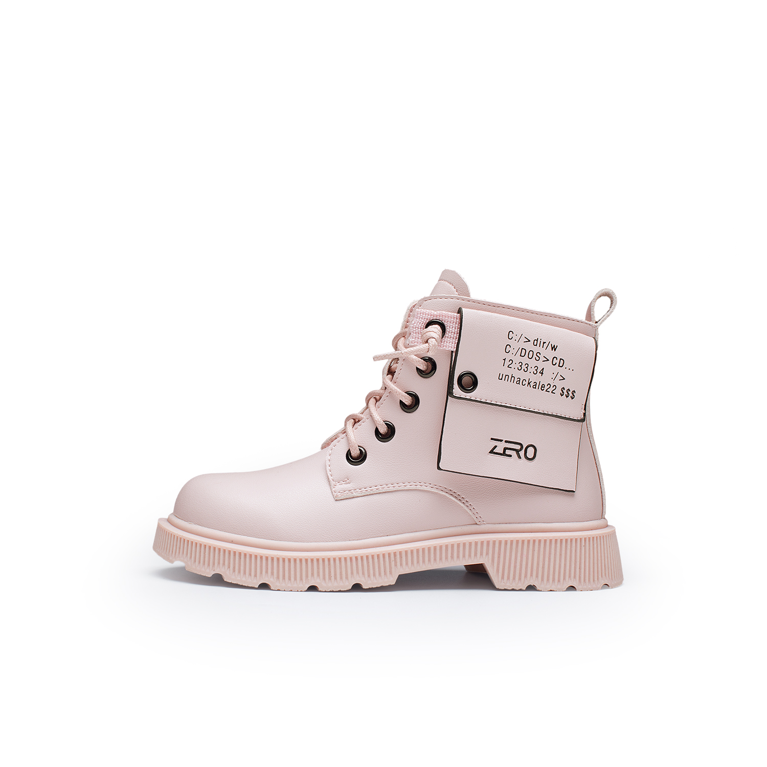 Противоскользящие детские ботинки для детей ZRO, экрю 
Противоскользящие детские ботинки для детей ZRO, экрю