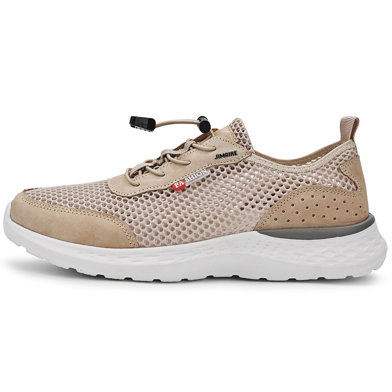 Нескользящие, дышащие, быстросохнущие, легкие, низкие, повседневные туфли для мужчин King Jinmai, Beige
Нескользящие, дышащие, быстросохнущие, легкие, низкие, повседневные туфли для мужчин King Jinmai, Beige