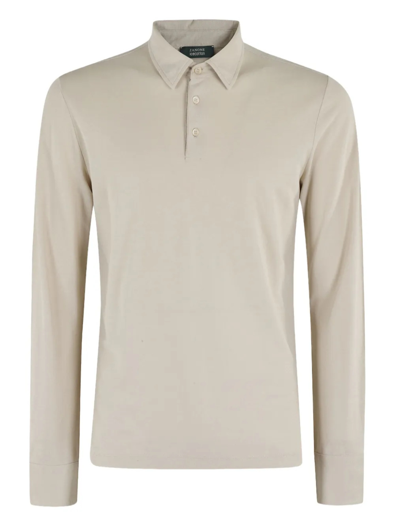 Рубашка поло с длинным рукавом Zanone, нейтральный
Рубашка поло с длинным рукавом Zanone, нейтральный