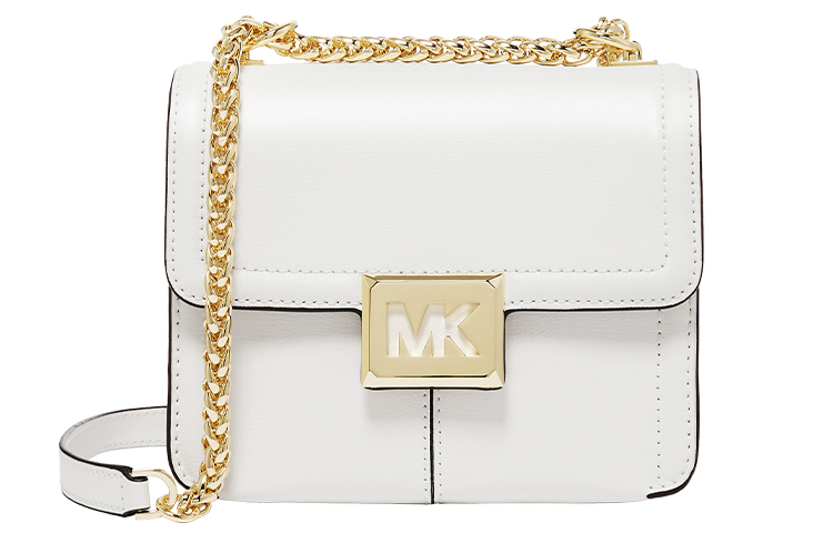 MICHAEL KORS Сумка MK Sonia из телячьей кожи с цепочкой Маленькая квадратная сумка через плечо Женская белая
MICHAEL KORS Сумка MK Sonia из телячьей кожи с цепочкой Маленькая квадратная сумка через плечо Женская белая