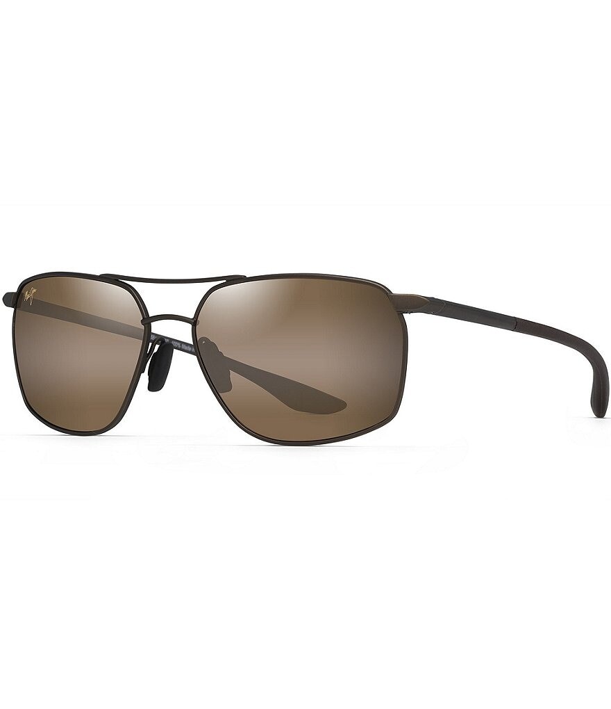Мужские прямоугольные поляризованные солнцезащитные очки Maui Jim Puu Kukui, коричневый
Мужские прямоугольные поляризованные солнцезащитные очки Maui Jim Puu Kukui, коричневый