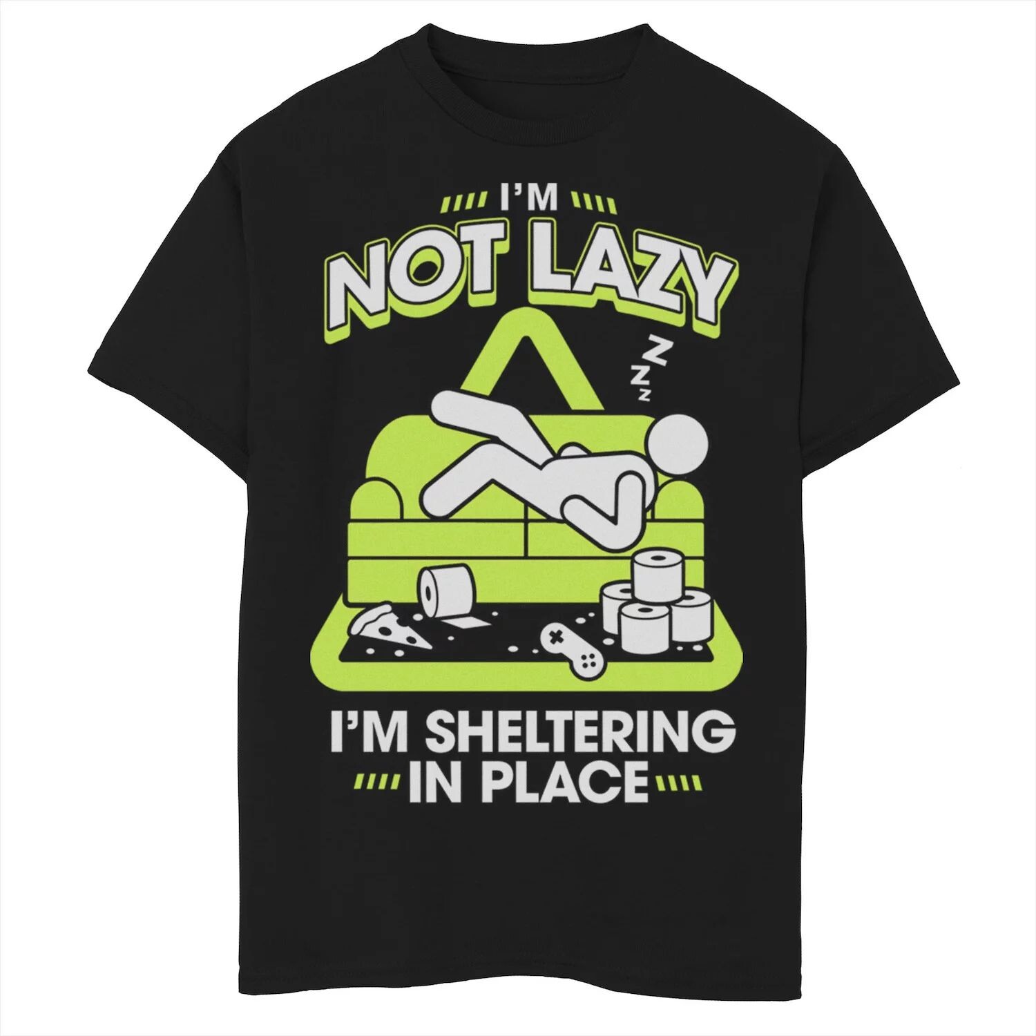 Футболка с рисунком Fifth Sun «Я не ленивый» для мальчиков 8–20 лет Licensed Character, черный
Футболка с рисунком Fifth Sun «Я не ленивый» для мальчиков 8–20 лет Licensed Character, черный