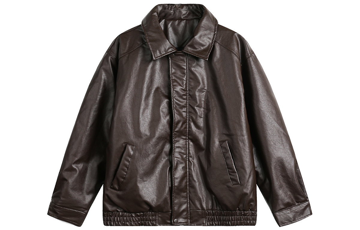 DARKCIRCLE Кожаная куртка унисекс, Coffee (Thickened)
DARKCIRCLE Кожаная куртка унисекс, Coffee (Thickened)