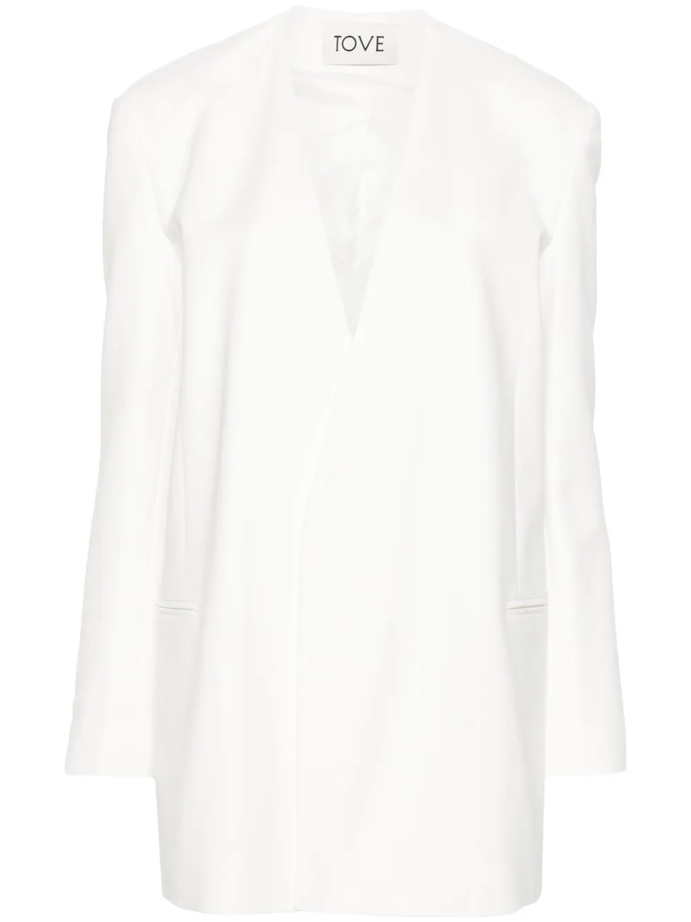Пиджак Saunders без застежки TOVE, белый
Пиджак Saunders без застежки TOVE, белый