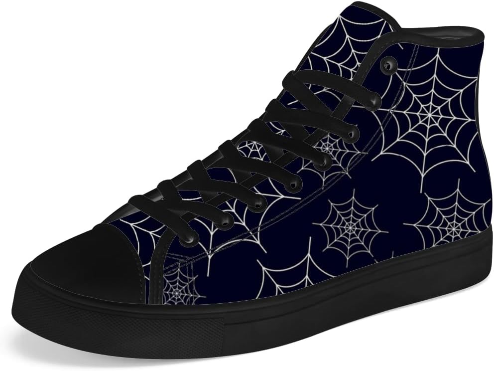 Кеды на высокой платформе chebing Spider Web из холщовой ткани для мужчин и женщин, высокие кроссовки на шнуровке, повседневная обувь, подарок для парня или девушки, белый/синий
Кеды на высокой платформе chebing Spider Web из холщовой ткани для мужчин и женщин, высокие кроссовки на шнуровке, повседневная обувь, подарок для парня или девушки, белый/синий