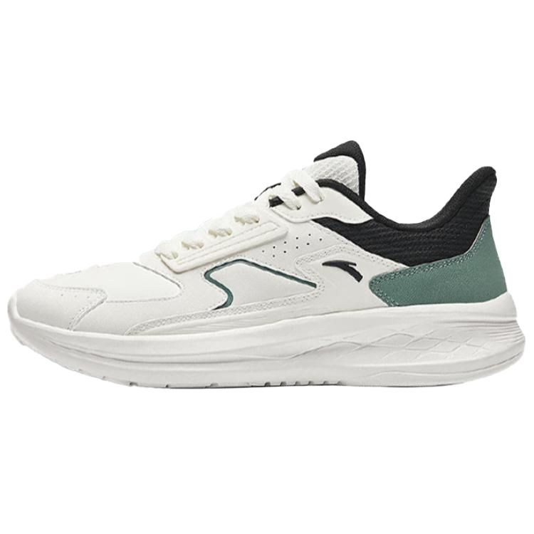 Анта Амортизация Противоскользящие Износостойкие Покрытие Легкие Отскок Низкие Беговые Кроссовки Мужские Белый Зеленый Черный, Ivory White/Silica Green/Basic Black 
Анта Амортизация Противоскользящие Износостойкие Покрытие Легкие Отскок Низкие Беговые Кроссовки Мужские Белый Зеленый Черный, Ivory White/Silica Green/Basic Black