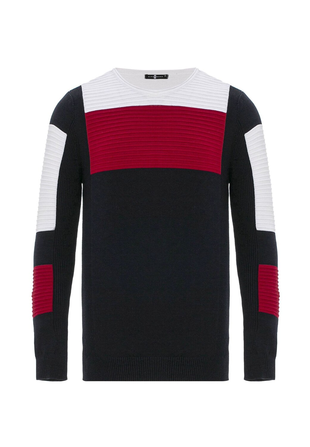 Свитер с великолепным узором вязки CIPO & BAXX, цвет Navyblue Red
Свитер с великолепным узором вязки CIPO & BAXX, цвет Navyblue Red