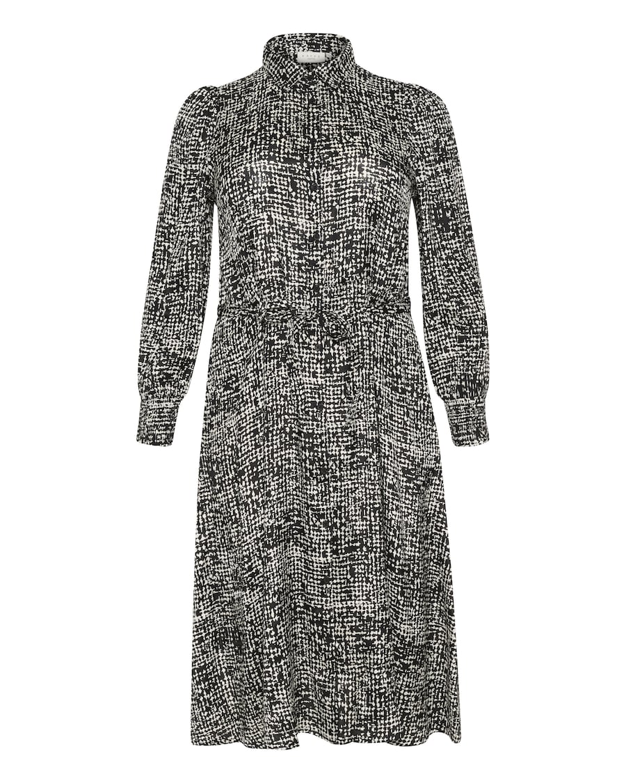 Платье-рубашка KAFFE CURVE Shana, черный
Платье-рубашка KAFFE CURVE Shana, черный