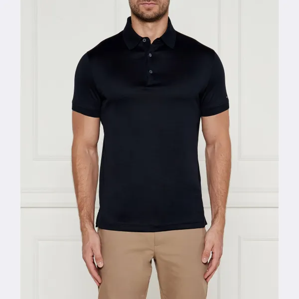 Рубашка-Поло узкого кроя Tommy Hilfiger, синий 
Рубашка-Поло узкого кроя Tommy Hilfiger, синий