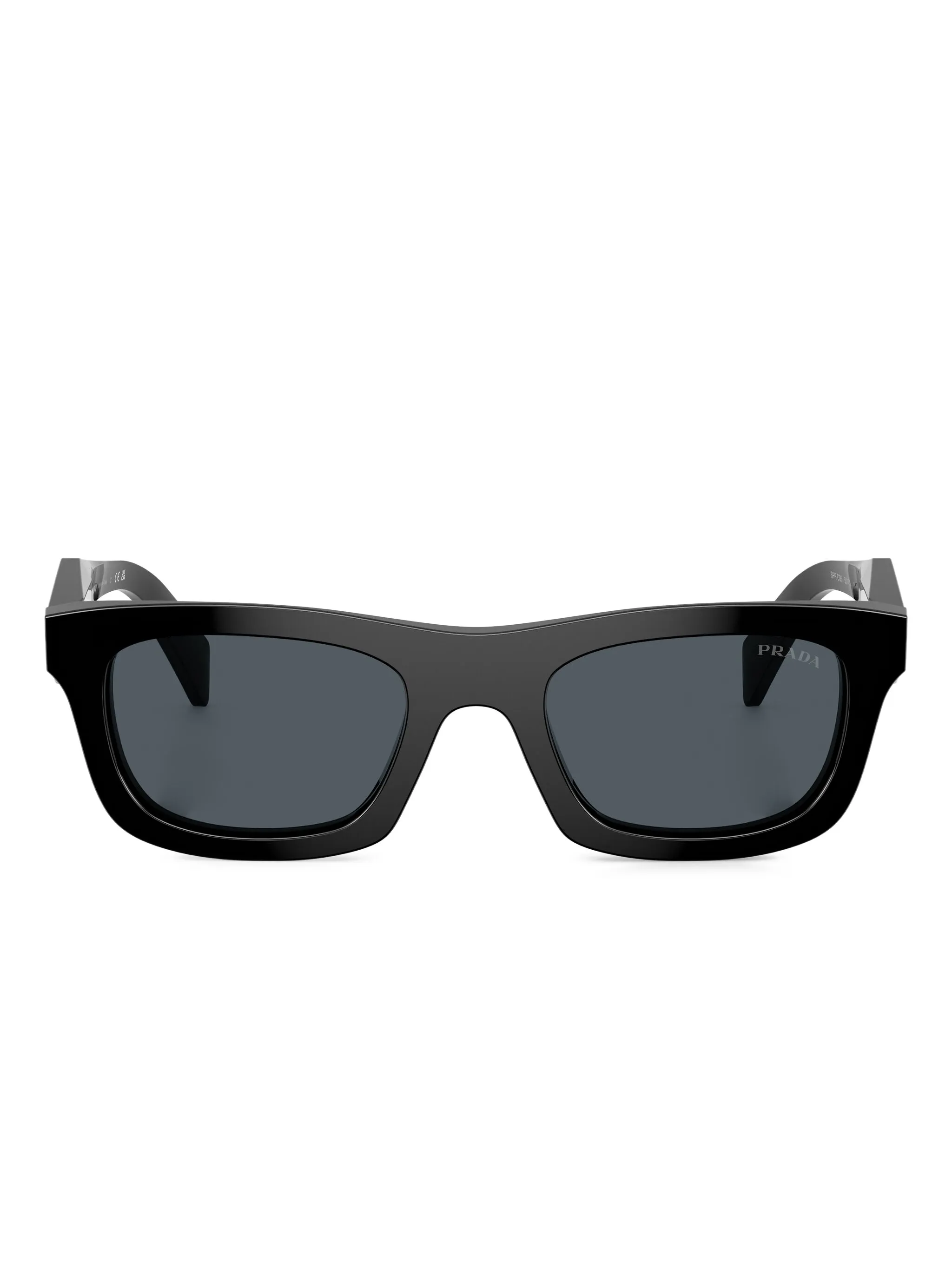 Солнцезащитные очки в прямоугольной оправе Prada Eyewear, черный
Солнцезащитные очки в прямоугольной оправе Prada Eyewear, черный