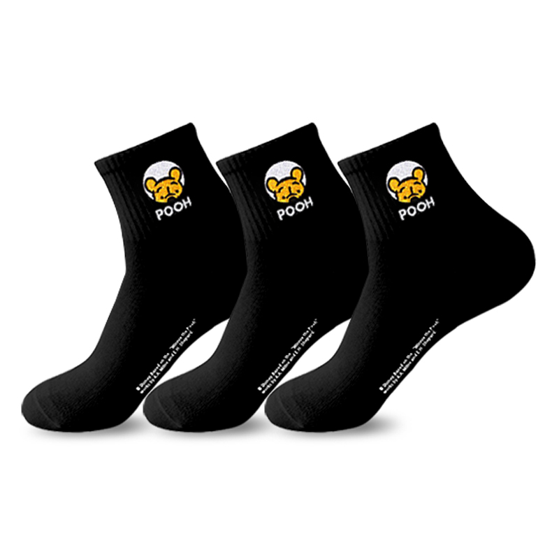 Набор из 3 пар носков Winnie The Pooh Series Mid Calf Disney, черный
Набор из 3 пар носков Winnie The Pooh Series Mid Calf Disney, черный