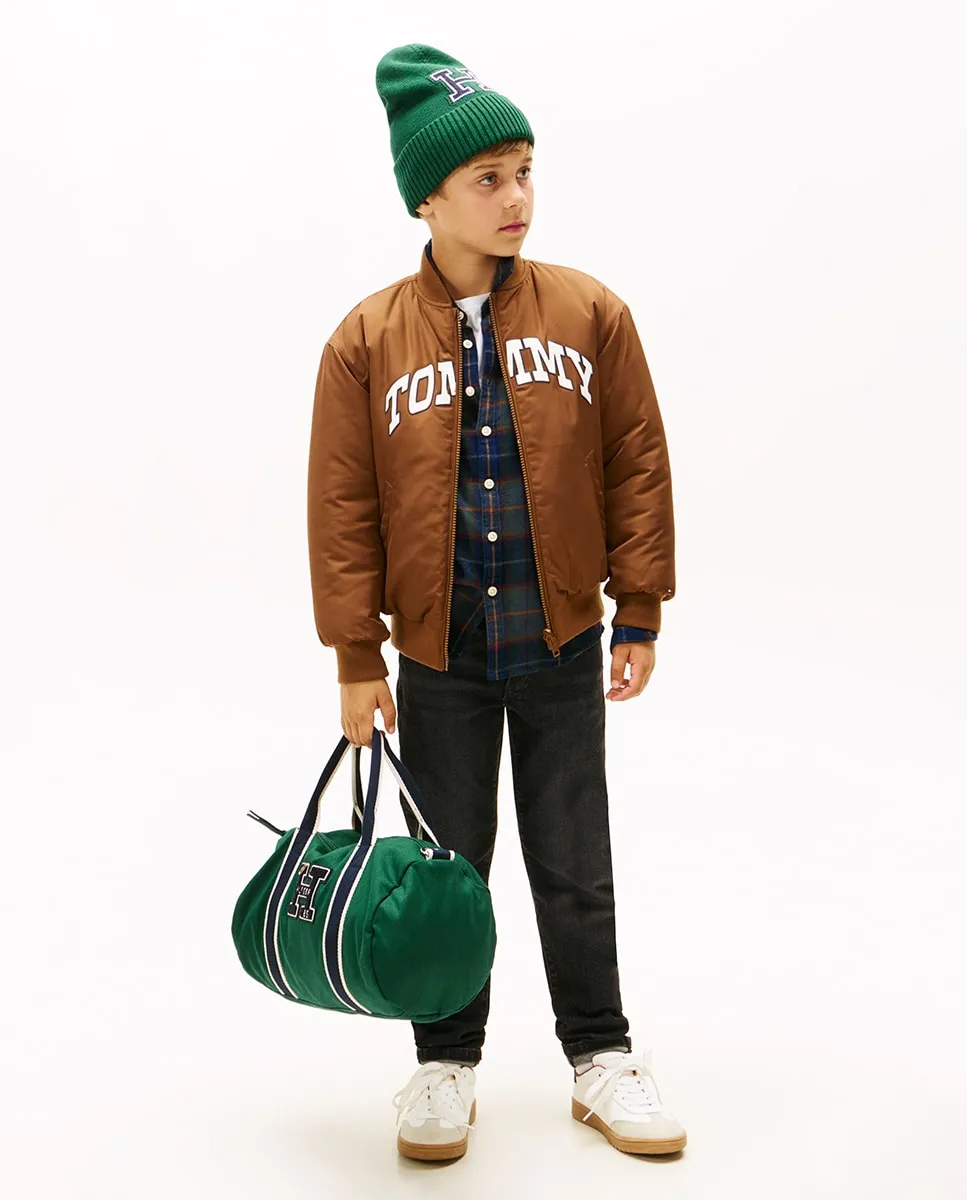 Детские джинсы прямого кроя Tommy Hilfiger, черный
Детские джинсы прямого кроя Tommy Hilfiger, черный