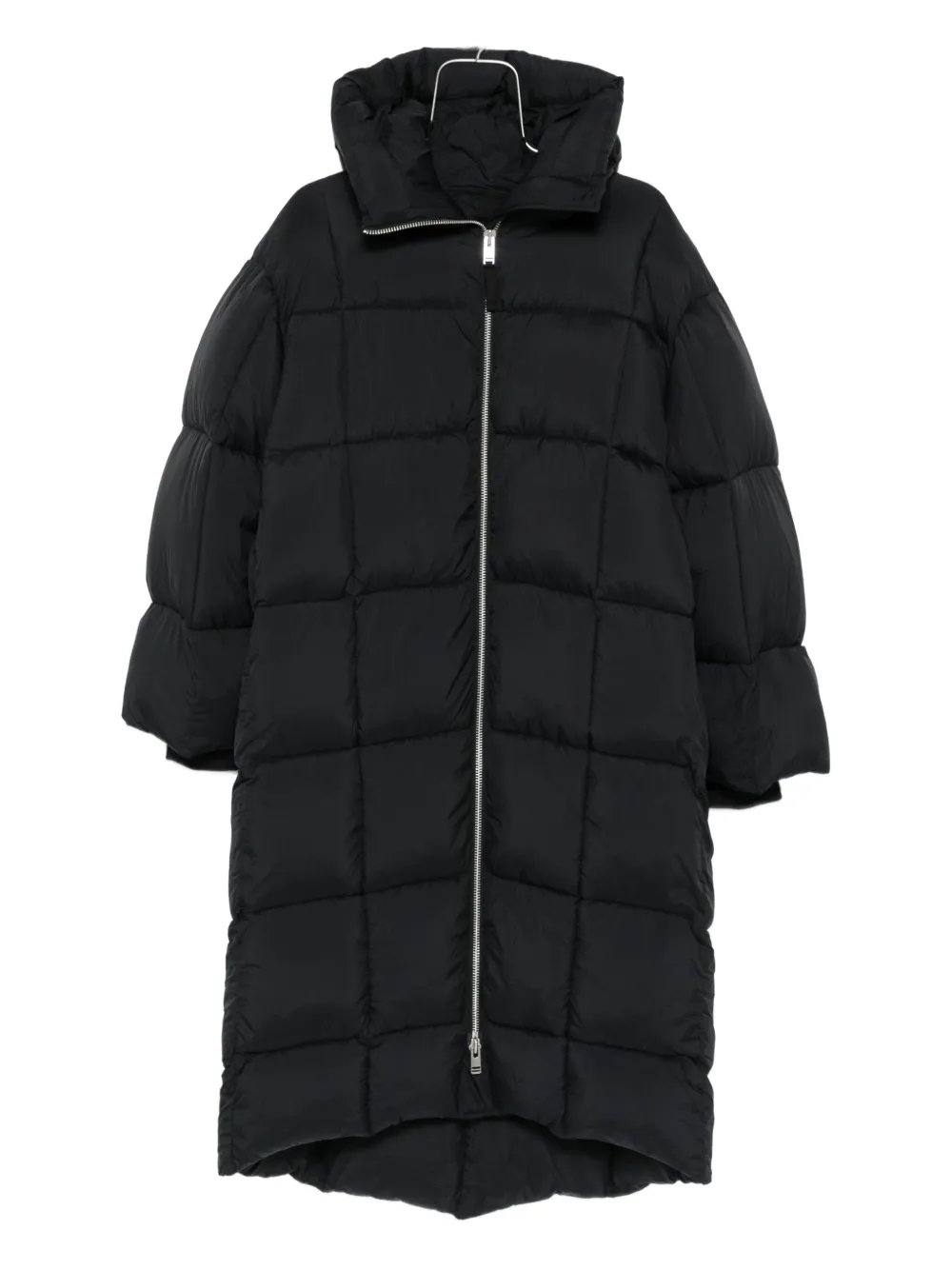 Стеганое пальто на молнии Thom Krom, черный 
Стеганое пальто на молнии Thom Krom, черный