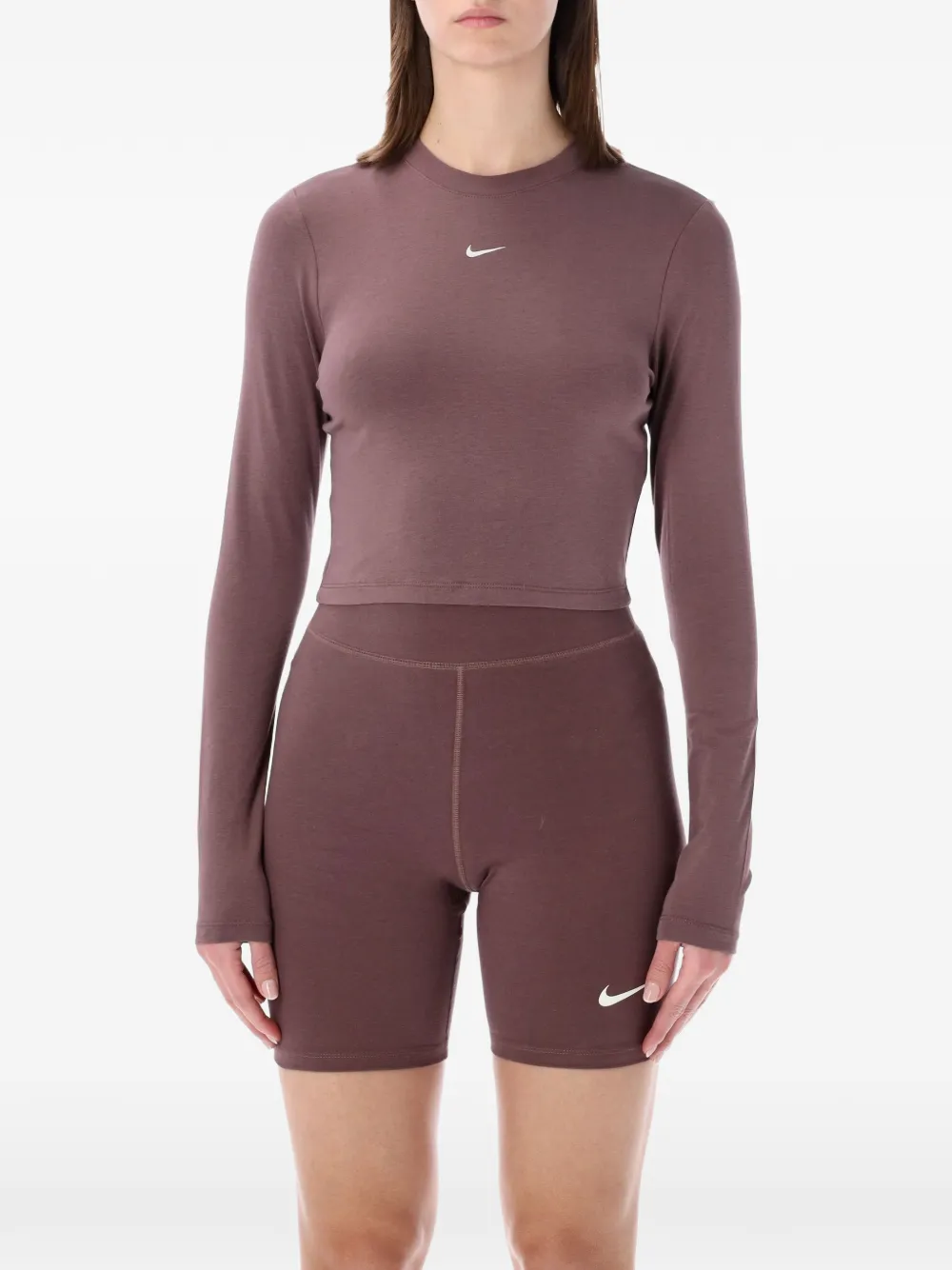 Укороченный топ с длинными рукавами Nike, розовый
Укороченный топ с длинными рукавами Nike, розовый