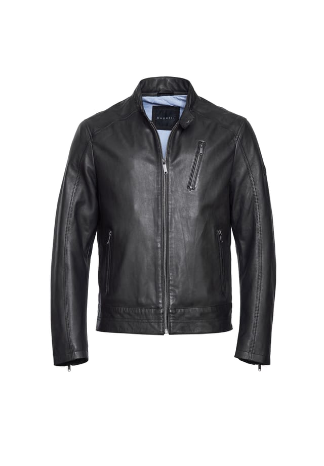 Куртка из кожи бурубио Bugatti, черный
Куртка из кожи бурубио Bugatti, черный