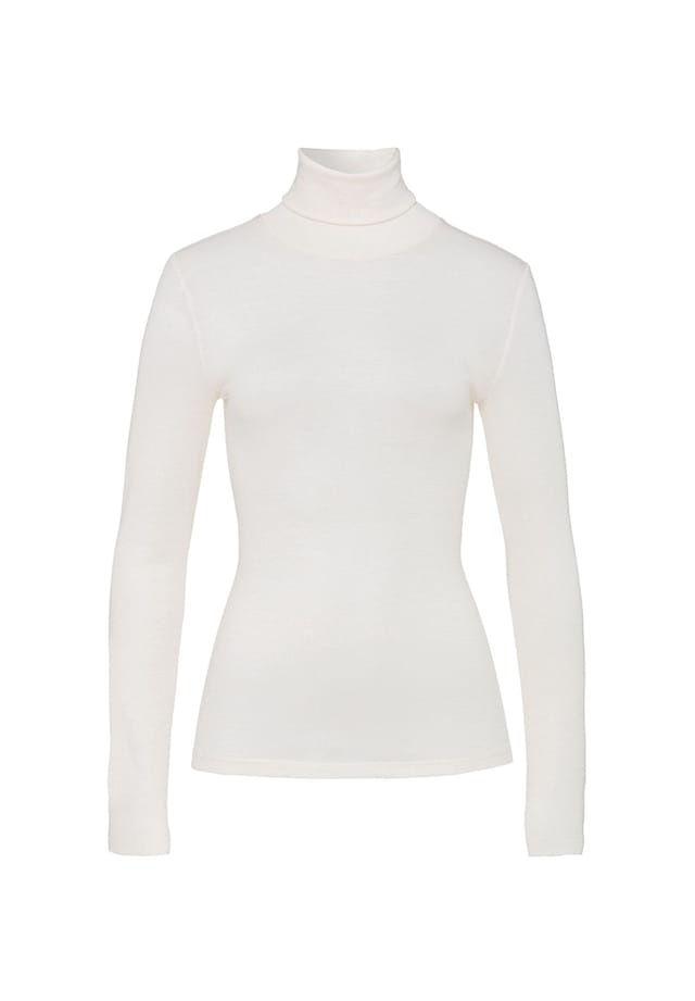 Рубашка с высоким воротом шерстяная шелковая Hanro, цвет cygne
Рубашка с высоким воротом шерстяная шелковая Hanro, цвет cygne