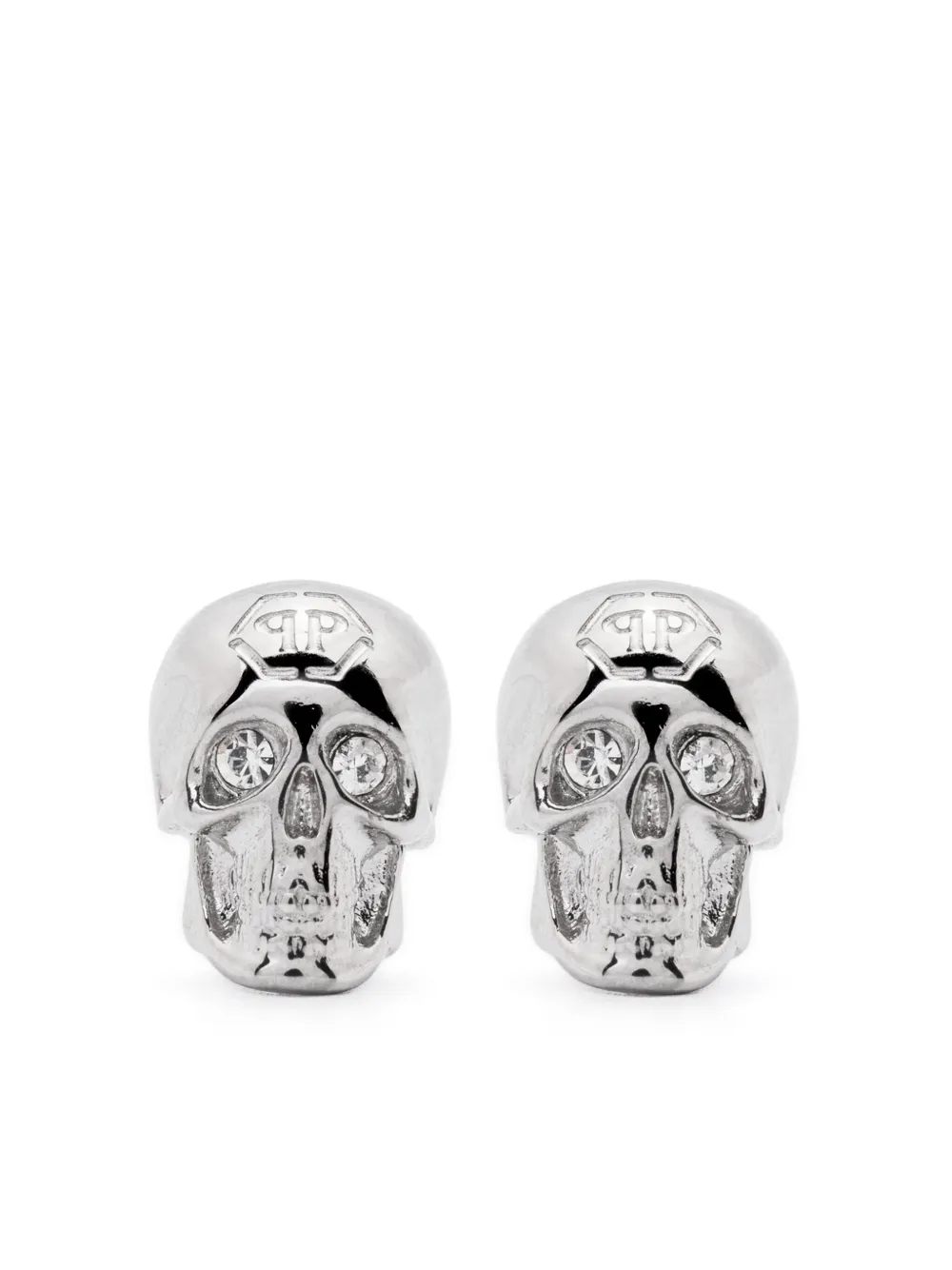 Серьги-гвоздики с декором Skull Philipp Plein, серебристый
Серьги-гвоздики с декором Skull Philipp Plein, серебристый