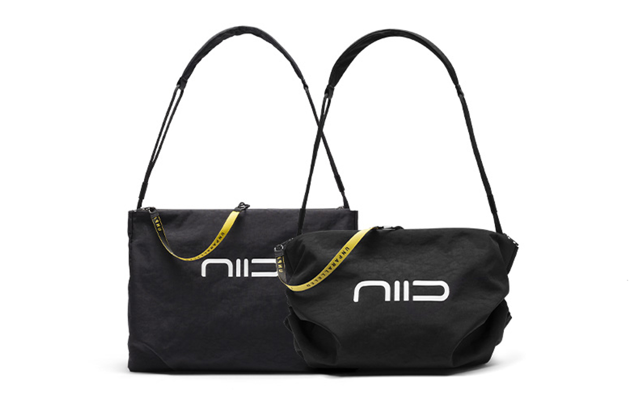 NIID Сумка-шоппер из полиэстера с наплечным ремнем и перекидной лямкой унисекс в разноцветном исполнении с принтом туб и труб, Black Reverse White
NIID Сумка-шоппер из полиэстера с наплечным ремнем и перекидной лямкой унисекс в разноцветном исполнении с принтом туб и труб, Black Reverse White