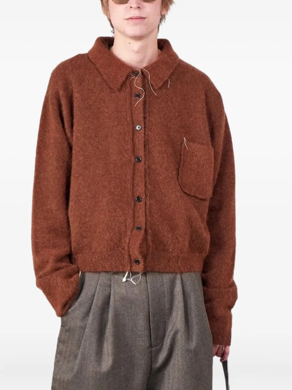 Кардиган с карманами Camiel Fortgens, коричневый
Кардиган с карманами Camiel Fortgens, коричневый