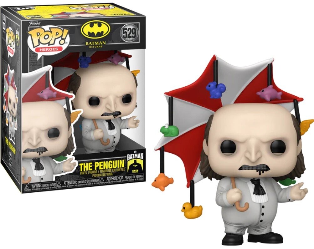Funko POP! бэтмен возвращается кино 529 пингвин
Funko POP! бэтмен возвращается кино 529 пингвин