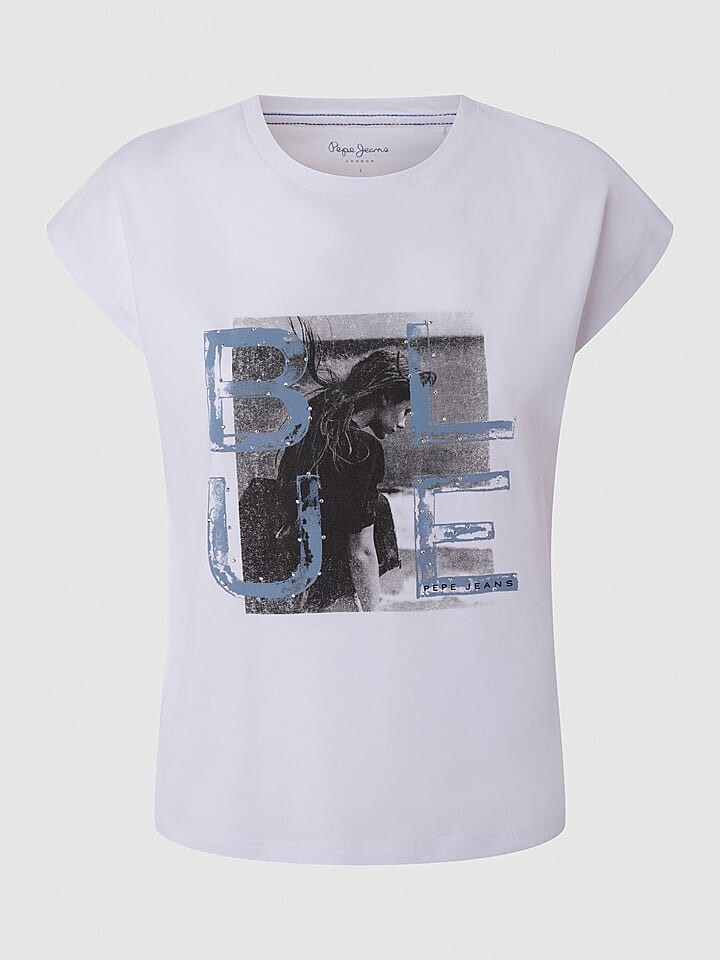 Футболка Pepe Jeans, белый
Футболка Pepe Jeans, белый