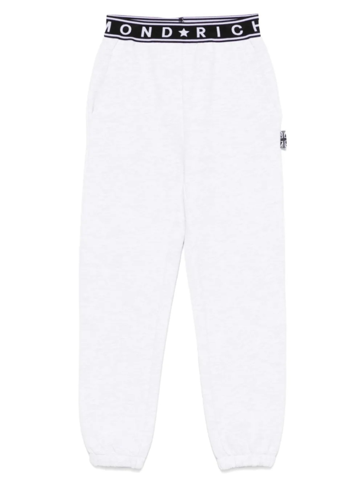 Спортивные брюки John Richmond Junior с логотипом на поясе, серый 
Спортивные брюки John Richmond Junior с логотипом на поясе, серый