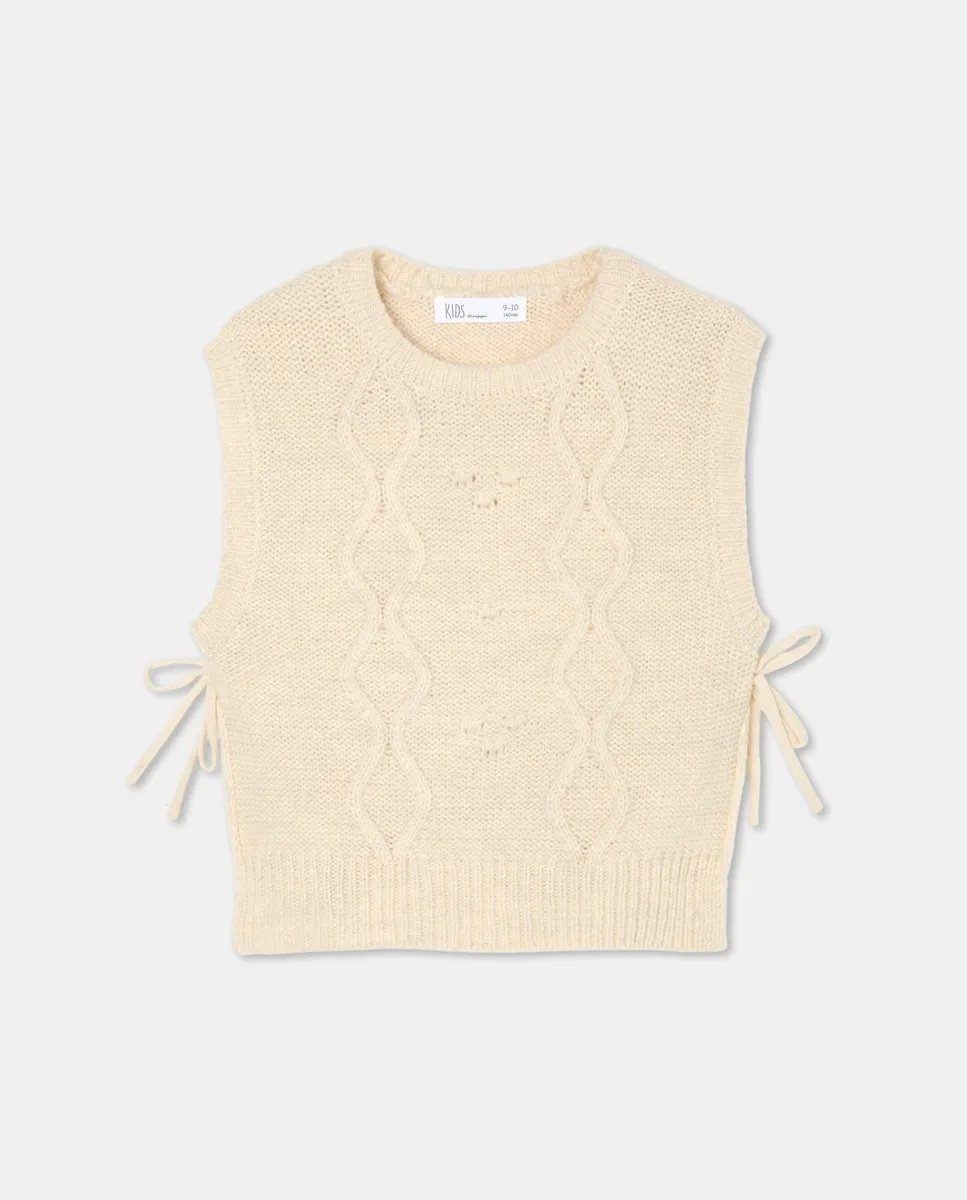 Девочка джемпер с круглым вырезом и вышивкой спереди Kids El Corte Inglés, белый
Девочка джемпер с круглым вырезом и вышивкой спереди Kids El Corte Inglés, белый