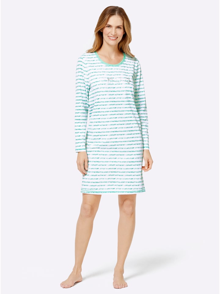 WITT WEIDEN Пижамы мятного цвета в мятную полоску
WITT WEIDEN Пижамы мятного цвета в мятную полоску