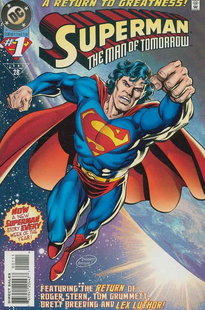 Superman: The Man Of Tomorrow #2 (Fall 1995) (DC Comics)
Superman: The Man Of Tomorrow #2 (Fall 1995) (DC Comics)