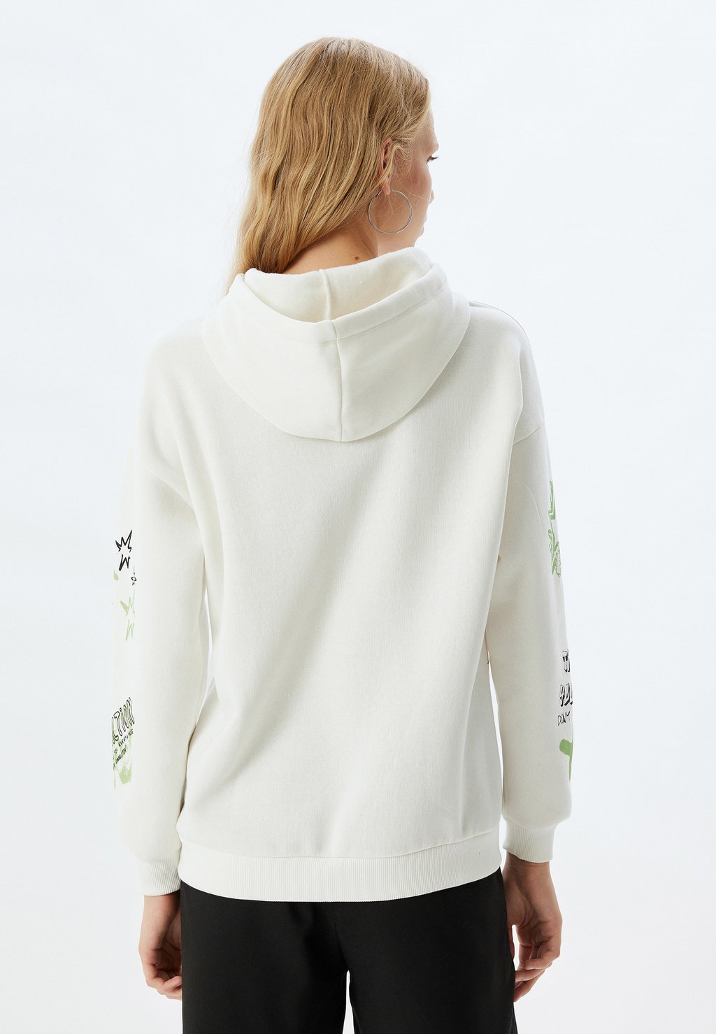 Толстовка с капюшоном PRINTED Koton, белый
Толстовка с капюшоном PRINTED Koton, белый