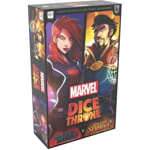Настольная игра USAopoly Marvel Dice Throne: 2-Hero Box - Black Widow vs Dr Strange)
Настольная игра USAopoly Marvel Dice Throne: 2-Hero Box - Black Widow vs Dr Strange)