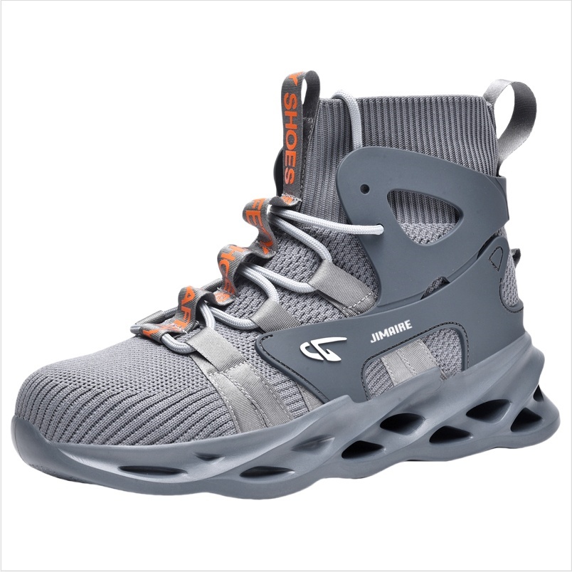 King Jinmai Дышащие и легкие мужские высокие кеды серые, цвет Gray
King Jinmai Дышащие и легкие мужские высокие кеды серые, цвет Gray