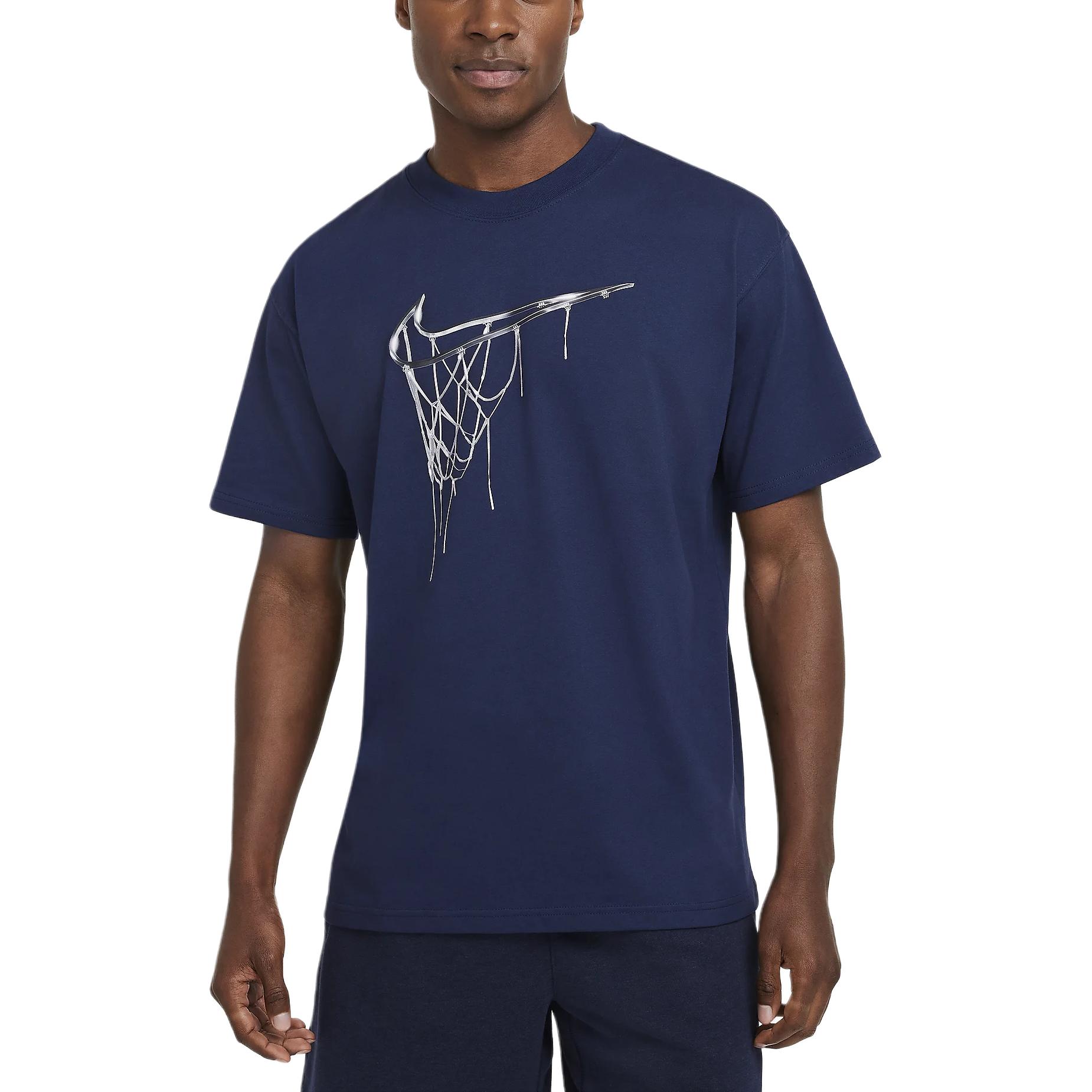 Мужская баскетбольная футболка Max90 Nike, Midnight Marine Blue
Мужская баскетбольная футболка Max90 Nike, Midnight Marine Blue