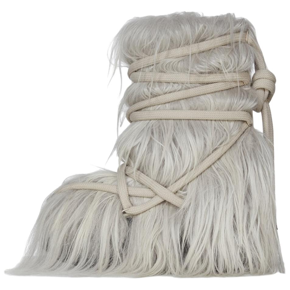 Ботинки мужские серый Rick Owens 
Ботинки мужские серый Rick Owens