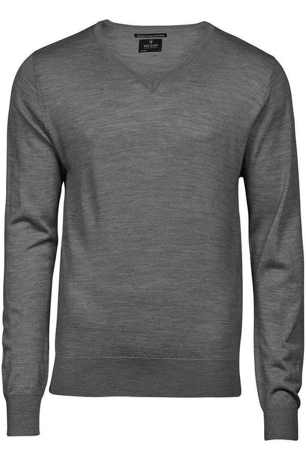 Джемпер Tee Jays с V-образным вырезом, серый
Джемпер Tee Jays с V-образным вырезом, серый