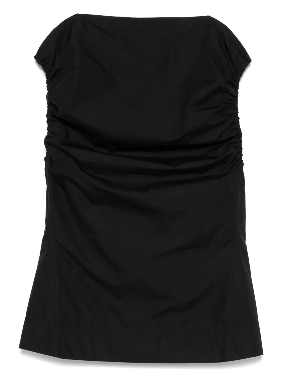 Топ со сборками TOTEME, черный 
Топ со сборками TOTEME, черный