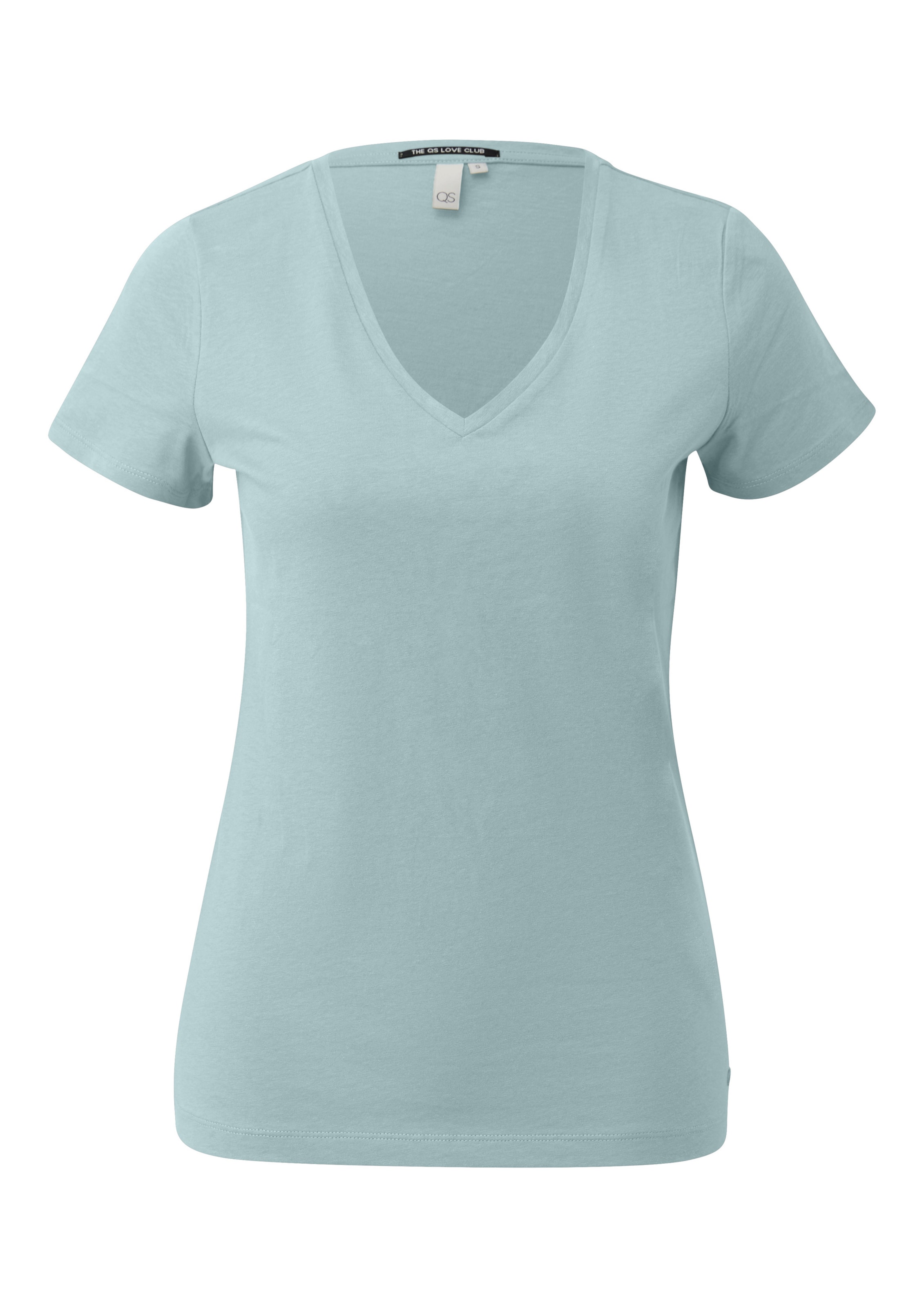 QS Футболка в светло-голубом цвете, Синий, QS Футболка в светло-голубом цвете
QS Футболка в светло-голубом цвете, Синий, QS Футболка в светло-голубом цвете