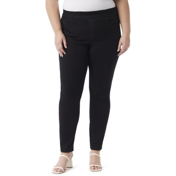 Просторные джинсы с контролем живота на резинке Gloria Vanderbilt, цвет black rinse
Просторные джинсы с контролем живота на резинке Gloria Vanderbilt, цвет black rinse