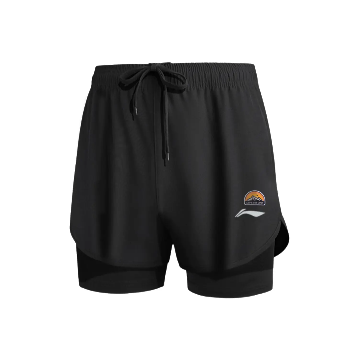 LINING Повседневные шорты мужские черные
LINING Повседневные шорты мужские черные